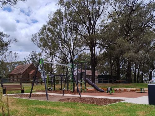 New playground at Freemans Reach Reserve 