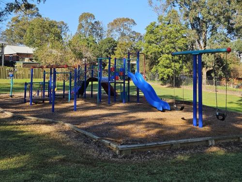 Picture of the existing playground at Frank Mason Reserve.