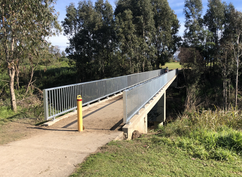 Footbridge Renewal - Rickabys Creek - known as Luke Worsley Bridge