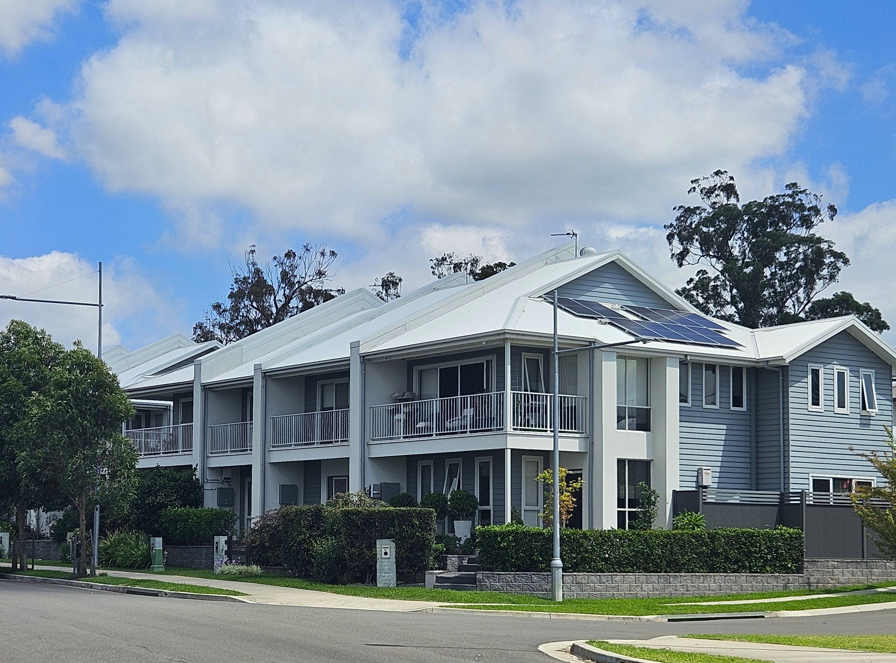 Two storey townhouses