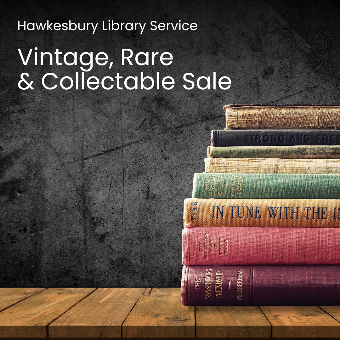 Vintage, Rare and Collectable Book Sale