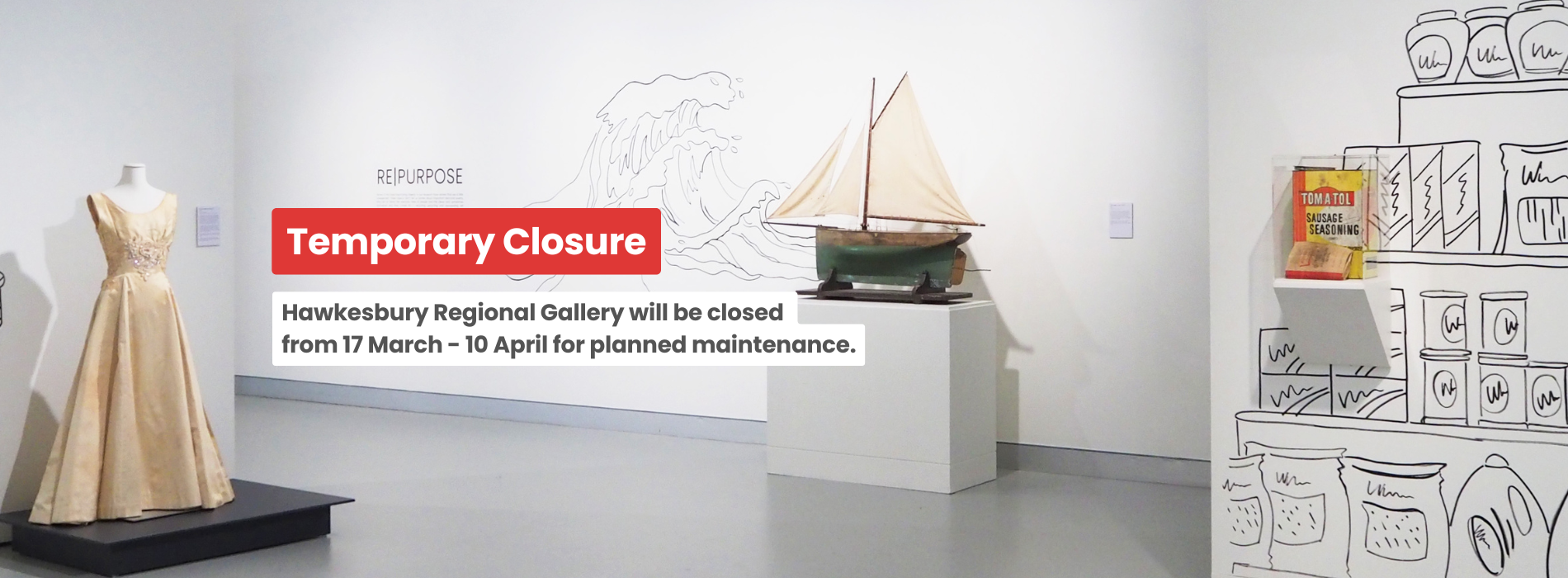 Gallery Closed for Planned Maintenance