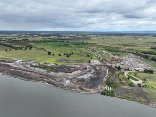 Earthworks as part of the Cornwallis reconstruction