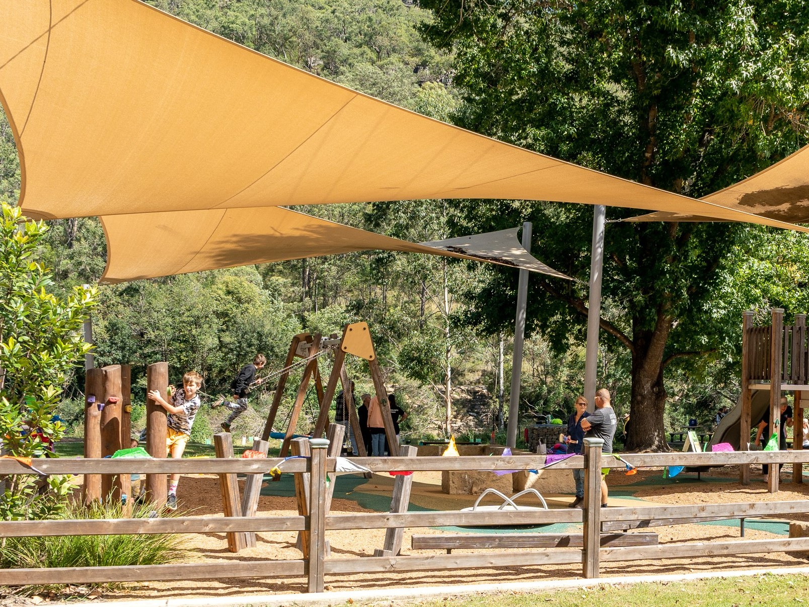 St Albans Park shade sails