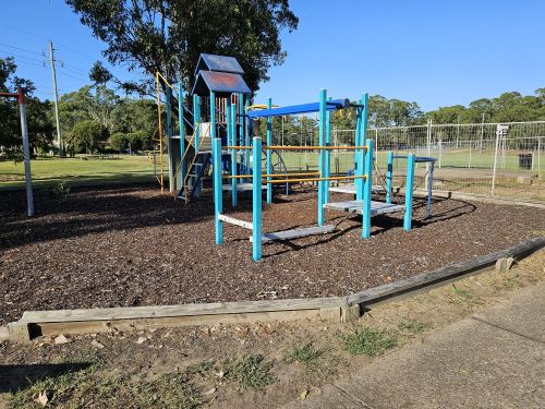 An image of the existing playground at Bounty Reserve.